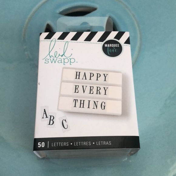 HEIDI Swapp -Light box with letters - Picture 3 of 6